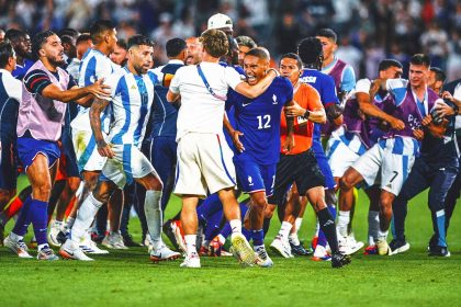 Fight breaks out after France beats Argentina to reach men's soccer semis at Olympics