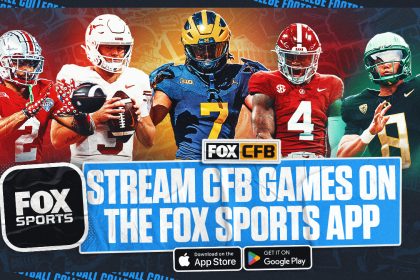 Follow favorite college football teams, players on FOX Sports App