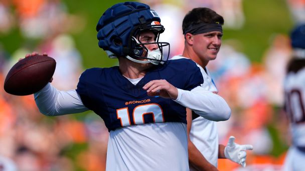 From three to two: Where the Broncos' QB competition stands heading into preseason opener