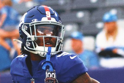 Giants first-round pick WR Malik Nabers tweaks ankle during training camp