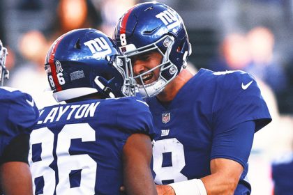 Giants WR Darius Slayton: QB Daniel Jones gets unfair 'negative narrative'