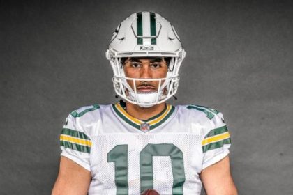 Green Bay Packers unveil new white helmets for 'Winter Warning' game in October