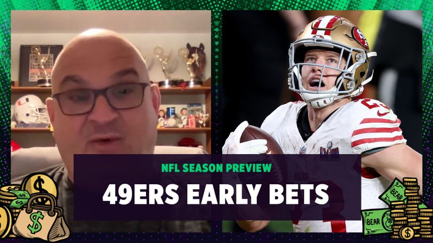 How Christian McCaffrey calf injury affects early NFL betting for Niners | Bear Bets