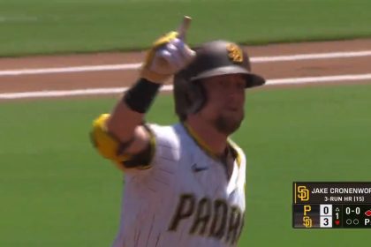 Jake Cronenworth BLASTS a three-run homer to give Padres an early lead over Pirates