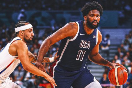 Joel Embiid embraces booing from French fans at Paris Olympics