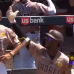 Jurickson Profar hits Padres' second home run of the inning to take a 3-1 lead over Rockies