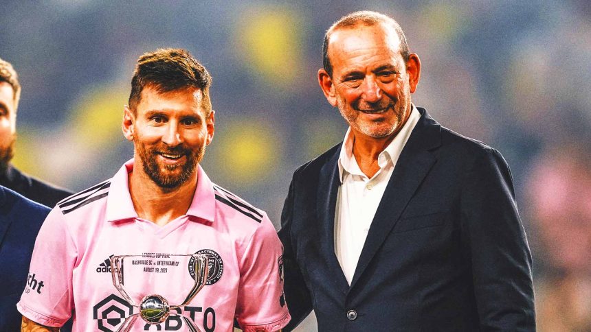 Messi, Beckham and beating bankruptcy: Don Garber's 25 years as MLS commish