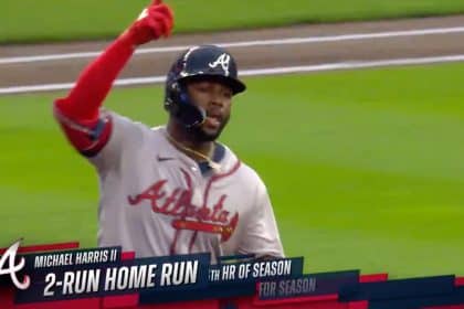 Michael Harris II smashes a two-run home run to give Braves early lead over Twins