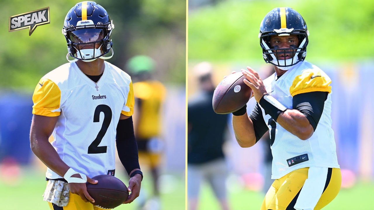 Mike Tomlin: 'Very much a competition' between Russell Wilson, Justin Fields l Speak