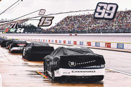 NASCAR race at Michigan suspended by rain after 51 laps; Chase Elliott leads