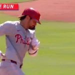 Nick Castellanos gets fully extended on a two-run blast to left field, putting the Phillies up big over the Royals