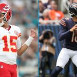 Nick Wright predicts Patrick Mahomes vs. Caleb Williams in Super Bowl LIX | First Things First