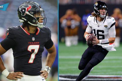 Nick Wright predicts Texans to win AFC South over Jaguars | First Things First