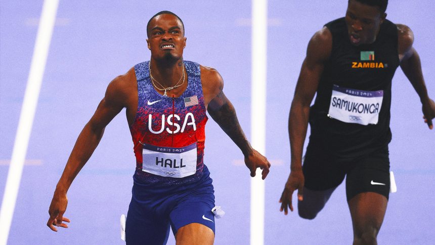 Quincy Hall latest American to get comeback win, races for gold in 400 meters