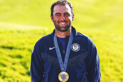 Scottie Scheffler wins Olympic golf gold with 62 in the final round