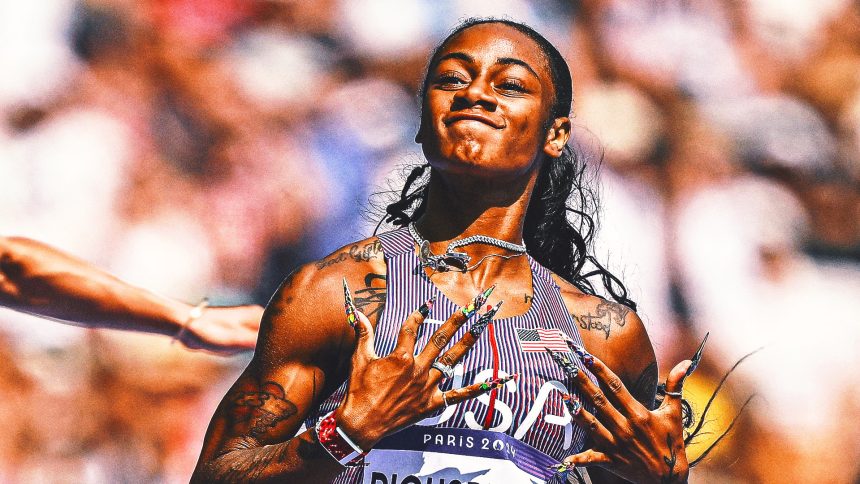 Sha’Carri Richardson earns silver in women’s 100 meters at Paris Olympics