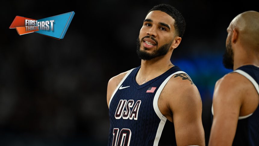 Should Jayson Tatum play in the Olympic Final vs. France? | First Things First