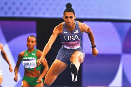 Sydney McLaughlin-Levrone breaks her own world record, wins Olympic gold again in 400-meter hurdles