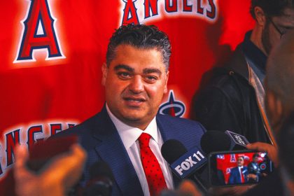 The Angels give a 2-year contract extension to general manager Perry Minasian