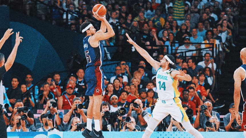 USA rolls into semifinals of Paris Olympic men's basketball tournament