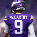 Vikings hold QB McCarthy (knee) out of practice