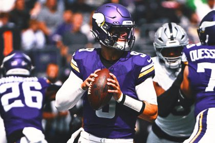 Vikings rookie QB J.J. McCarthy out indefinitely with torn meniscus