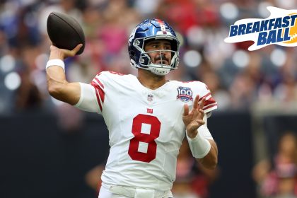 Will Daniel Jones lose his starting job for the Giants? | Breakfast Ball