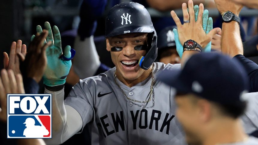 Yankees' Aaron Judge hits 300th home run: is he the frontrunner for AL MVP? | MLB on FOX