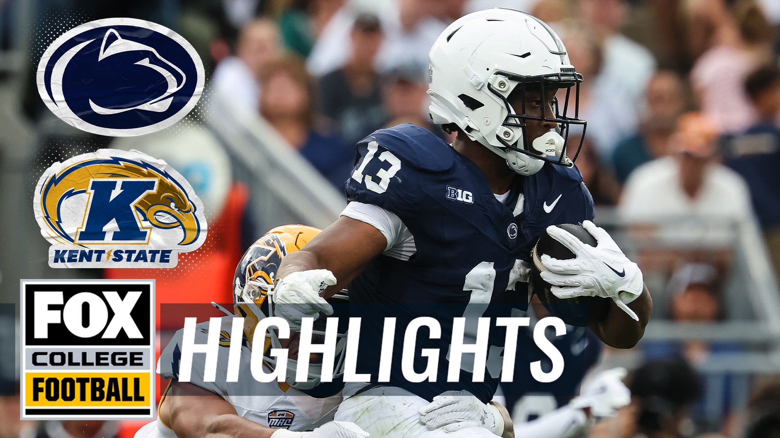 Kent State Golden Flashes vs. No. 10 Penn State Nittany Lions Highlights