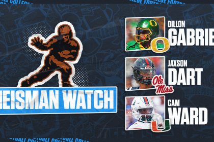 2024 Heisman Watch: Dillon Gabriel, Jaxson Dart, Cam Ward top the list