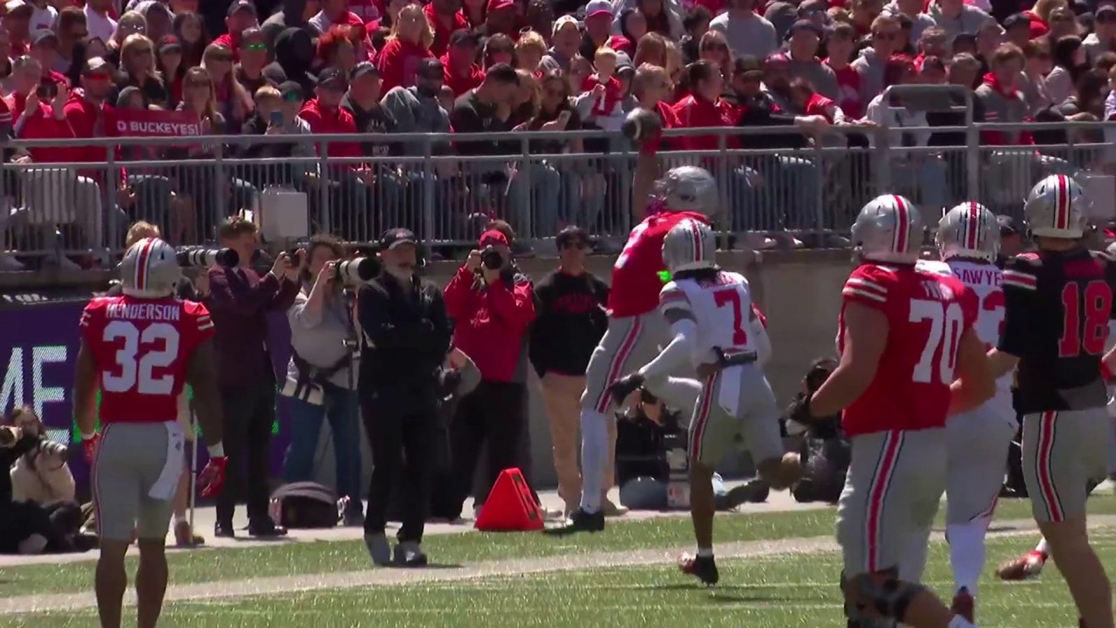 Watch: Emeka Egbuka makes an incredible one-handed grab