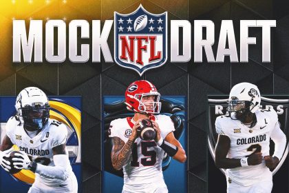 2025 NFL mock draft: 2 Colorado stars in top 8, Panthers replace Bryce Young