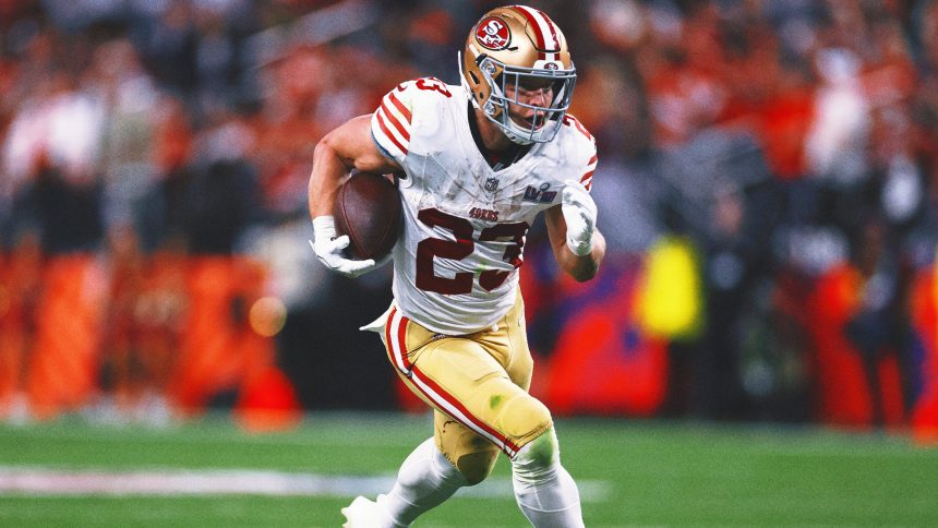 49ers RB Christian McCaffrey reportedly a long shot to play vs. Vikings