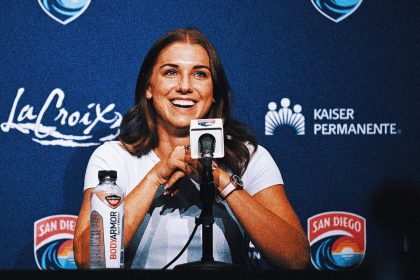 Alex Morgan retires knowing women's soccer is in 'an amazing place'