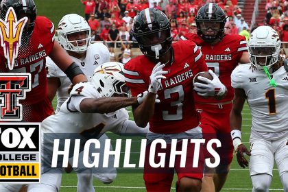 Arizona State Sun Devils vs. Texas Tech Red Raiders Highlights | FOX College Football