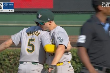 Athletics seal 5-3 win vs. Cubs after Pete Crow-Armstrong grounds into a double play