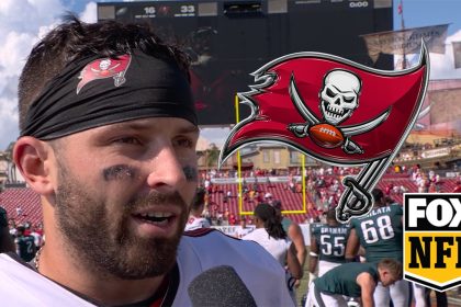 Baker Mayfield after Buccaneers' victory vs. Eagles: 'Everybody locked in'