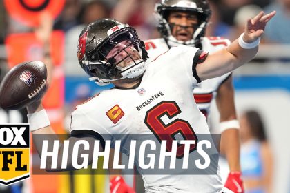 Baker Mayfield & Buccaneers' offense hold off Lions in 20-16 Win | NFL Highlights