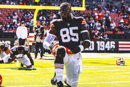 Browns TE David Njoku could miss several weeks with a sprained ankle