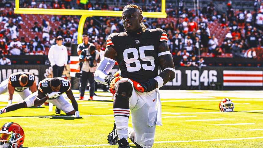 Browns TE David Njoku could miss several weeks with a sprained ankle