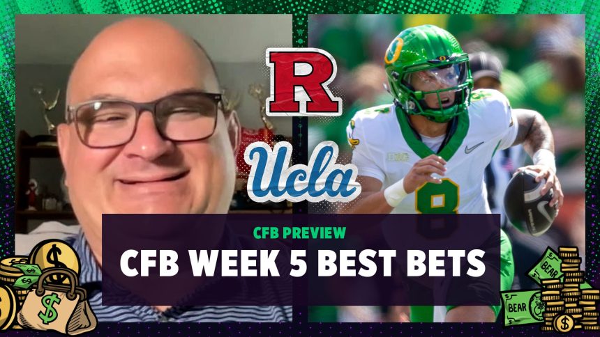 CFB Week 5 Best Bets: Oregon vs. UCLA, Rutgers vs. Washington & more | Bear Bets