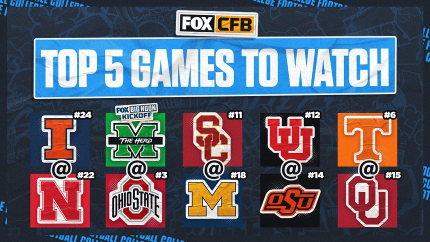 College football Week 4 preview: Five best games to watch this weekend