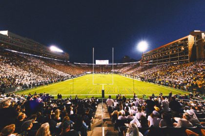 Colorado's Folsom Field damaged by man driving crashed pickup