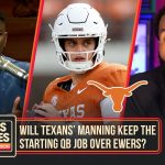 Could Texas' Manning and Ewers be the next Tom Brady and Drew Bledsoe story? | All Facts No Brakes