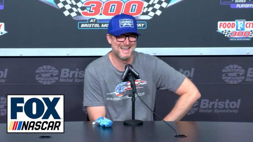 Dale Earnhardt Jr. speaks on whether Food Cit 300 is his last NASCAR race | NASCAR on FOX