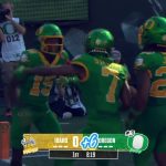 Dillon Gabriel connects with Tez Johnson on a seven-yard TD pass, giving Oregon an early lead over Idaho