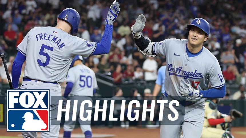 Dodgers vs. Diamondbacks Highlights | MLB on FOX