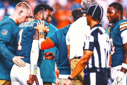 Dolphins reportedly putting Tua Tagovailoa on injured reserve after concussion