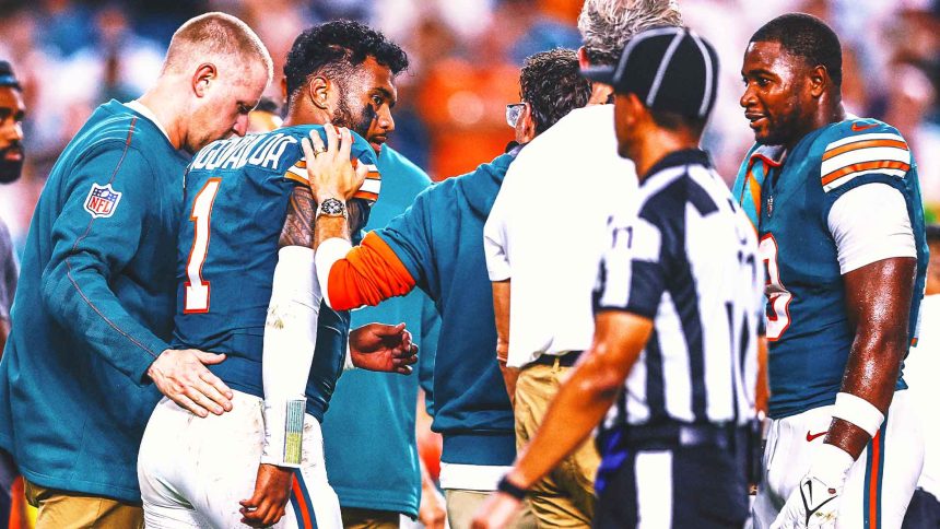 Dolphins reportedly putting Tua Tagovailoa on injured reserve after concussion