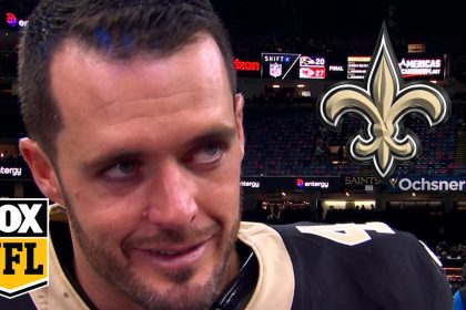 'Guys made plays' – Derek Carr credits Saints' total team effort in dominant 47-10 win over Panthers